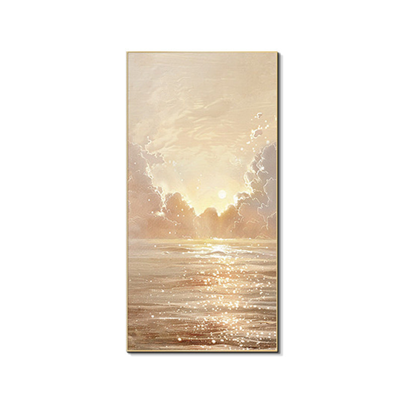 Elegant Coastal Sunset Wall Art Homeandso