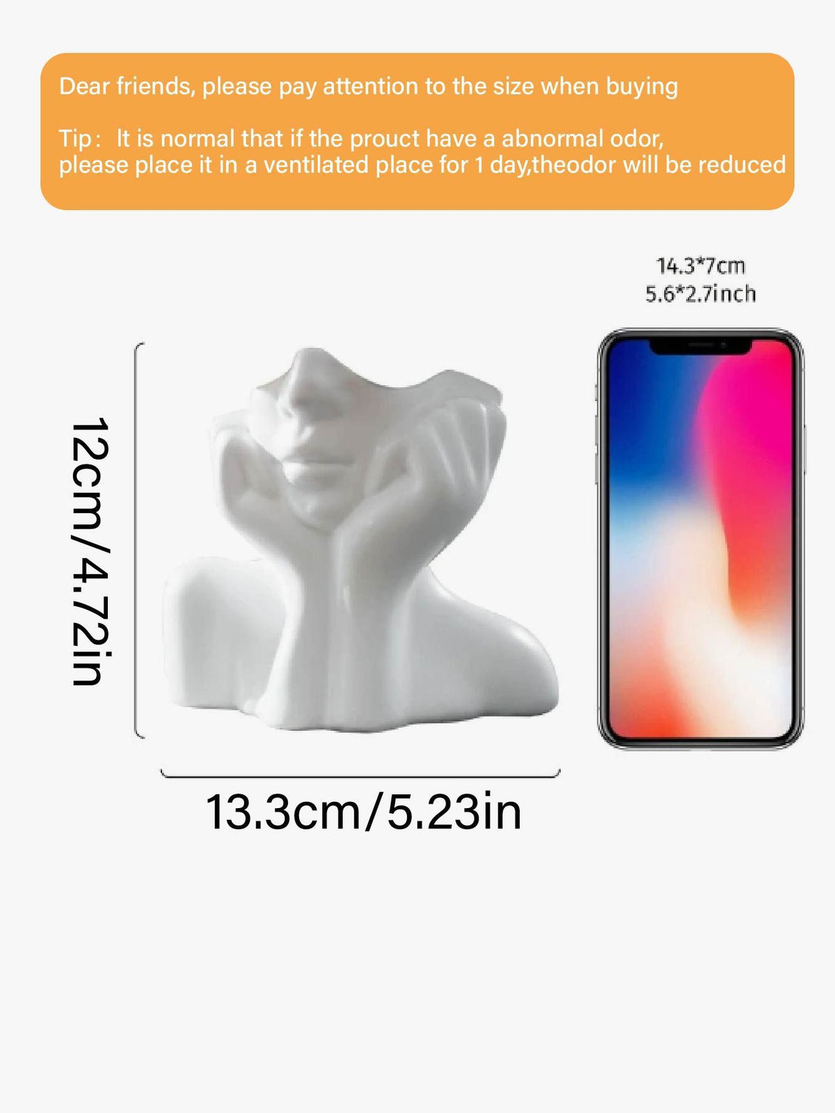 Abstract Face Sculpture Homeandso