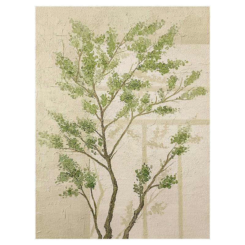 Textured Botanical Wall Canvas Art Homeandso