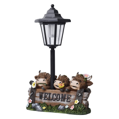 Solar-Powered Garden Lantern Homeandso