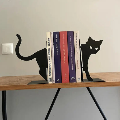 Cat-Themed Bookends Homeandso