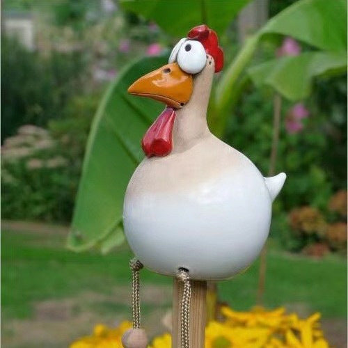 Decorative Chicken Figurine Homeandso
