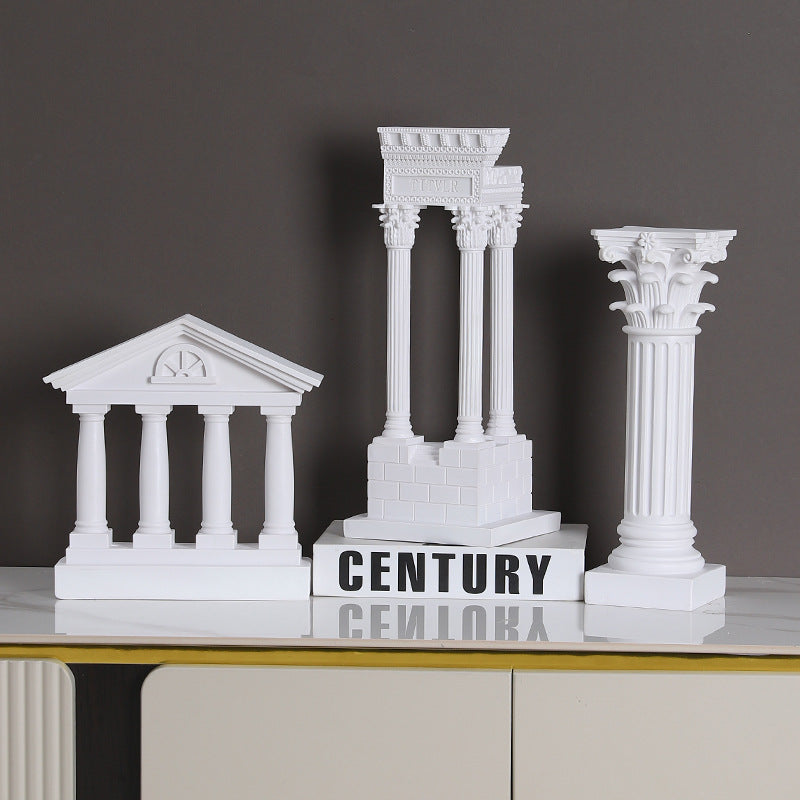 Decorative Classical Column Sculpture Homeandso