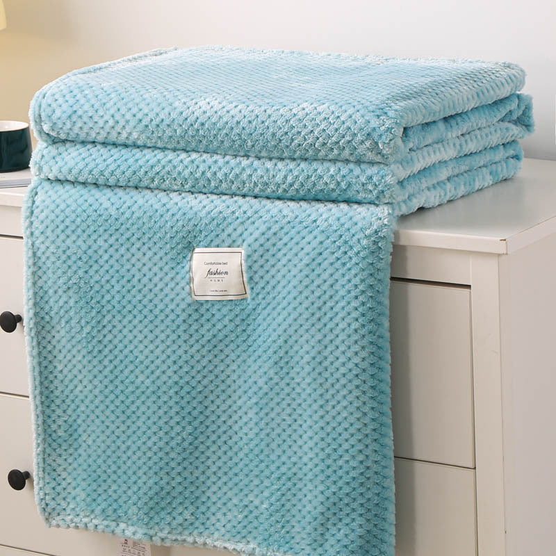 Decorative Ultra-Plush Textured Throw Blanket Homeandso