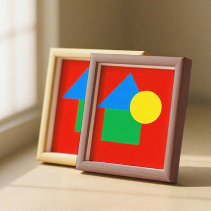 Modern Geometric Art Print Frame