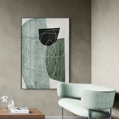 Abstract Framed Line Art Homeandso