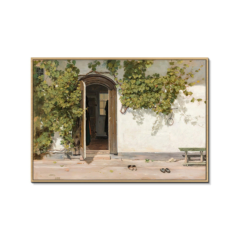 Framed Classic Impressionist Landscape Art Homeandso