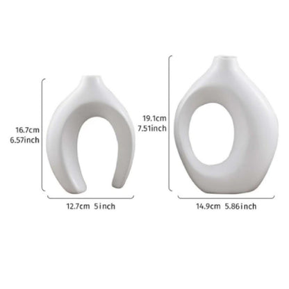 Artistic Abstract Vase Set Homeandso