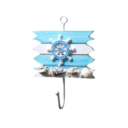 Nautical-Themed Wall Hook Decor Homeandso