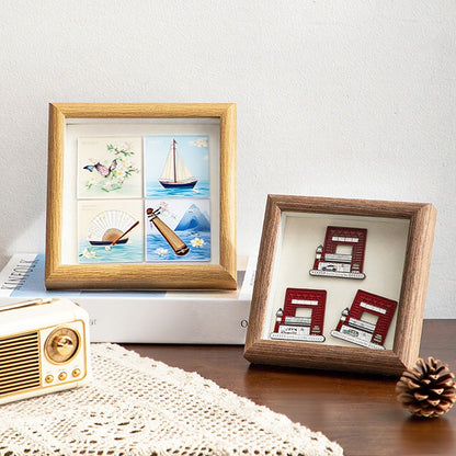 Artistic Collage Framed Artwork