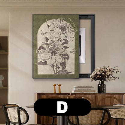 Decorative Framed Botanical Art Print Homeandso