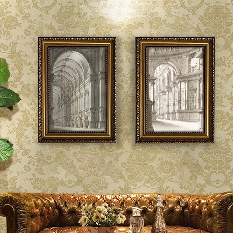 Classic Architectural Framed Wall Art Homeandso
