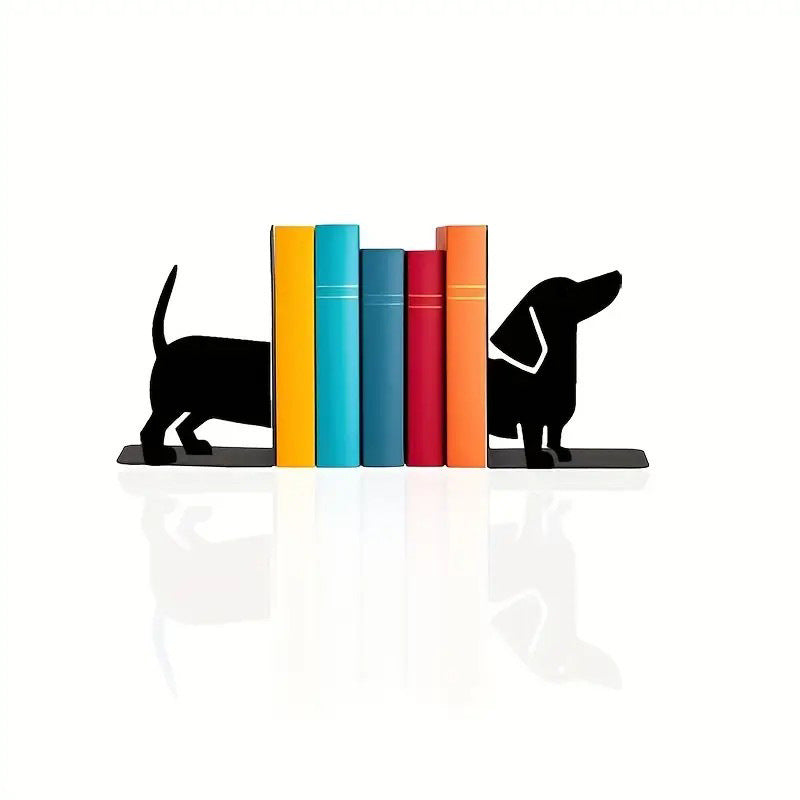 Decorative Cat-Themed Bookend Set Homeandso