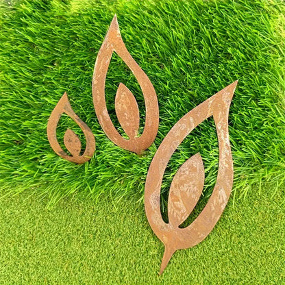 Decorative Metal Leaf Wall Art Homeandso