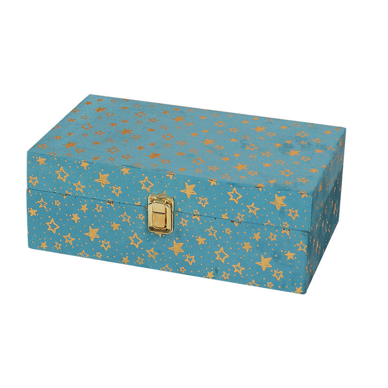 Star Pattern Decorative Storage Box Homeandso