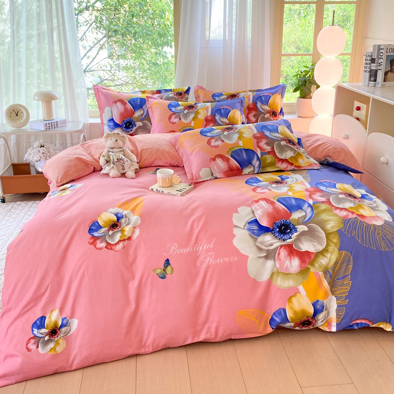 Decorative Tropical Themed Bedding Ensemble Homeandso