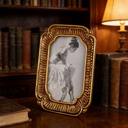 Ornate Gold Vintage Picture Frame Homeandso