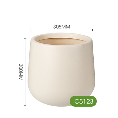 Textured Round Modern Planter Homeandso