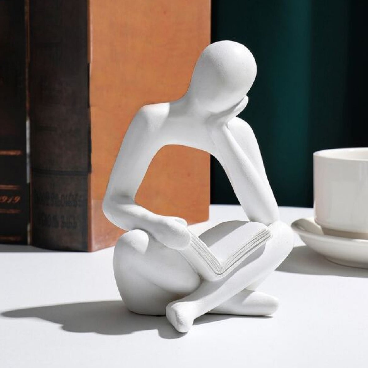 Artistic Reading Figurine Homeandso