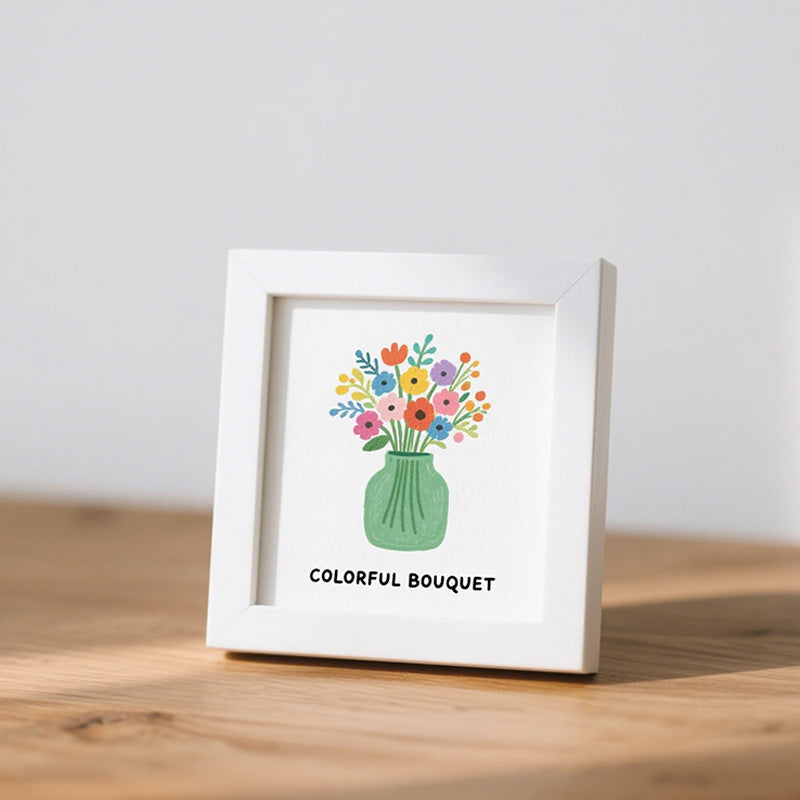 Framed Floral Art Print
