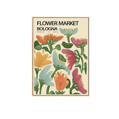 Artistic Floral Wall Print Homeandso