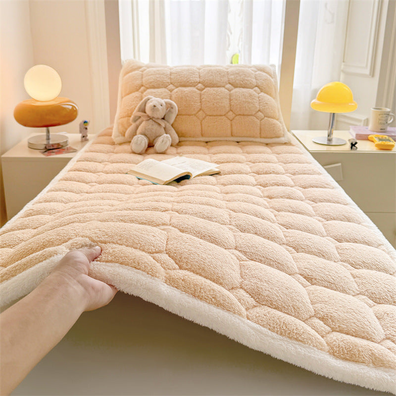 Soft Plush Quilted Mattress Overlay