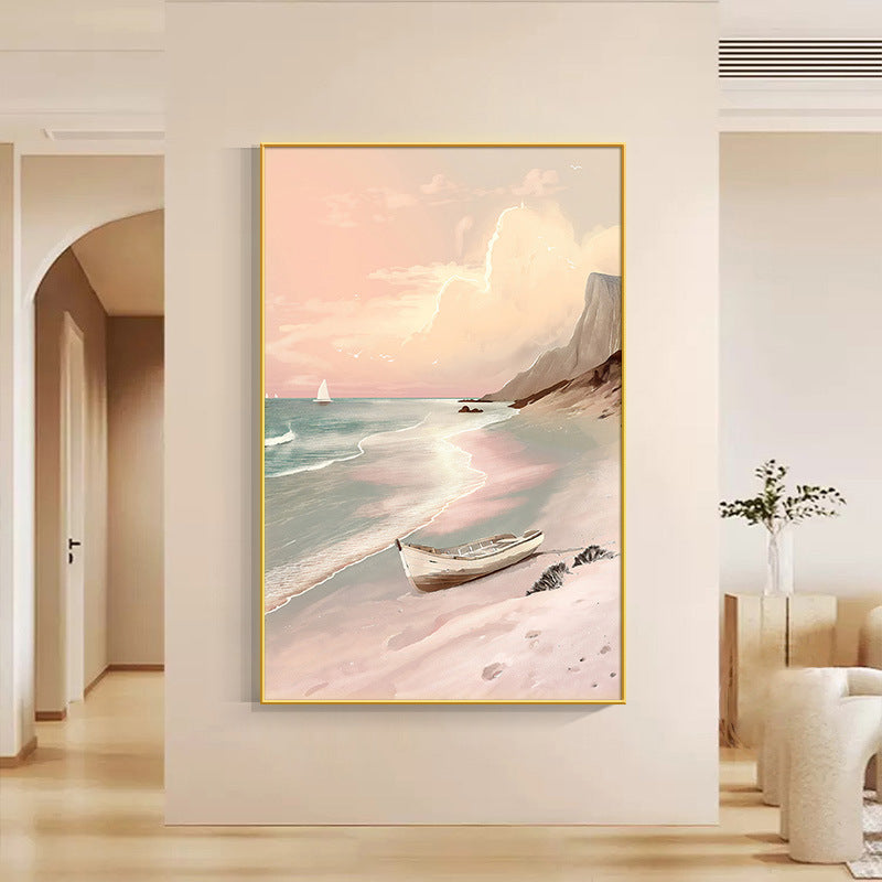 Beach Sunset Themed Canvas Wall Art Homeandso