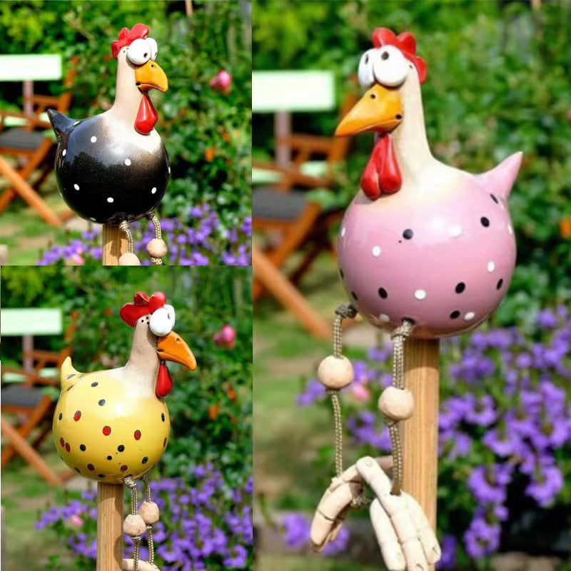 Decorative Chicken Figurine Homeandso