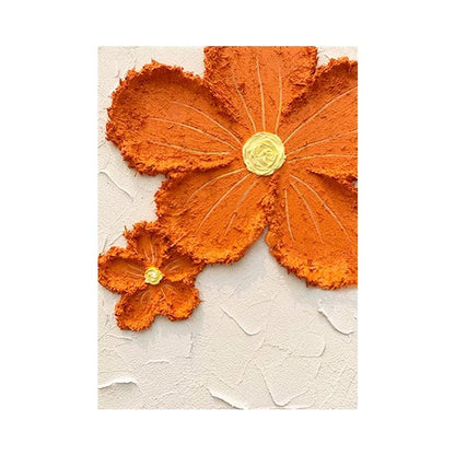 Textured Floral 3D Canvas Wall Art Homeandso