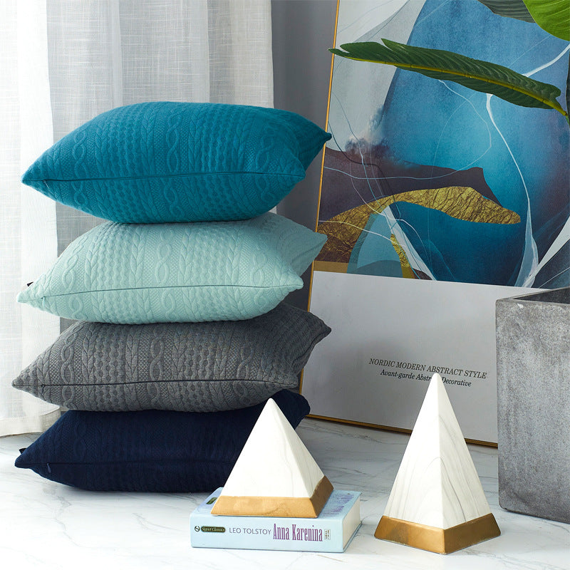Textured Throw Pillow