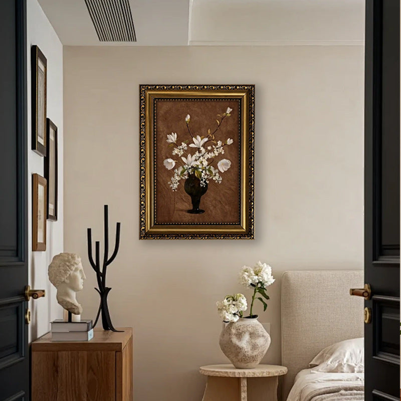 Elegant Framed Floral Art Print Homeandso