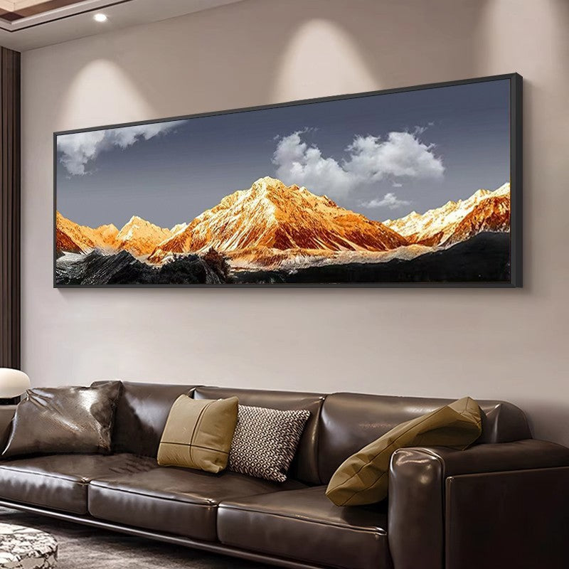 Panoramic Mountain Landscape Wall Art Homeandso