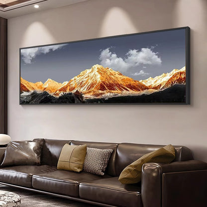 Panoramic Mountain Landscape Wall Art Homeandso