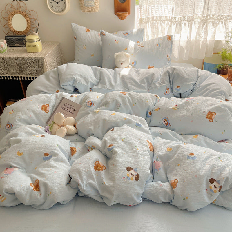Whimsical Cartoon-Themed Comforter Set