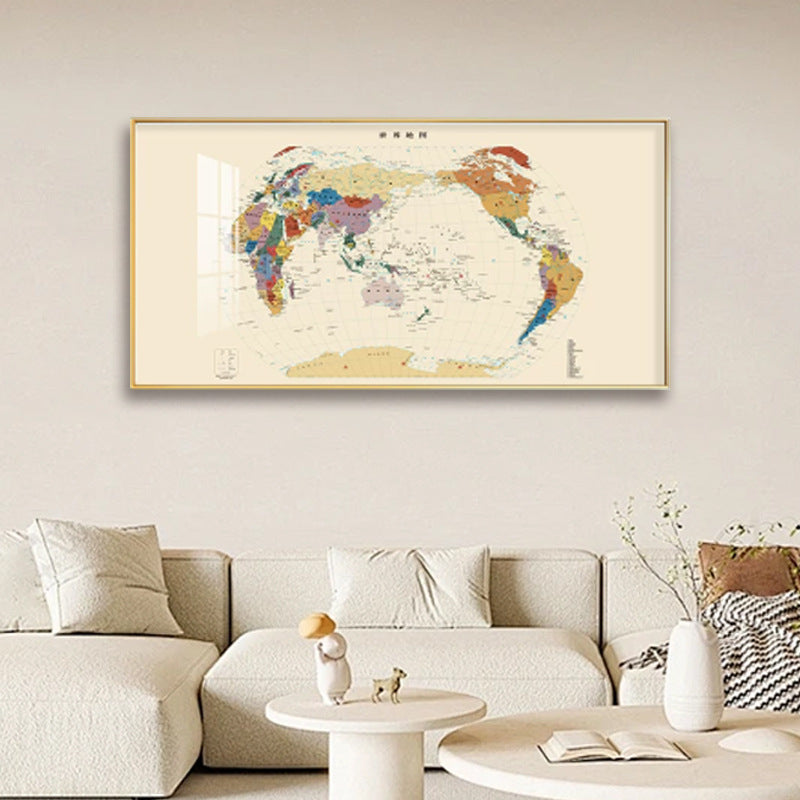 World Map Wall Art Homeandso