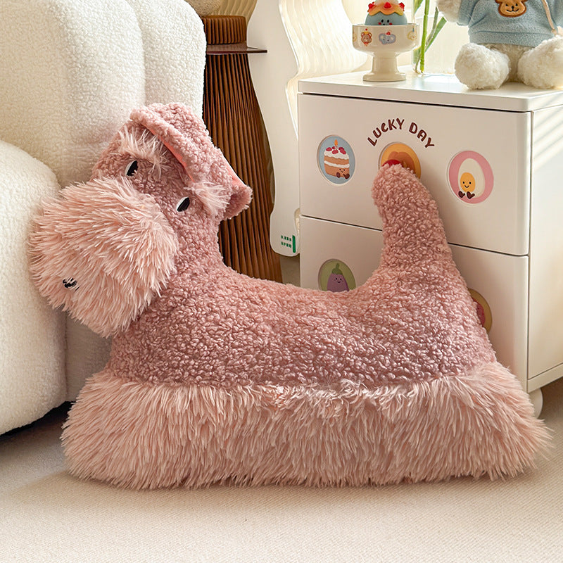 Animal-Themed Plush Decorative Cushion