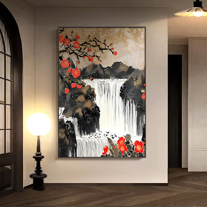 Asian-Inspired Decorative Framed Wall Art Homeandso