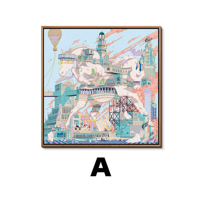Botanical Garden Landscape Framed Wall Art Homeandso