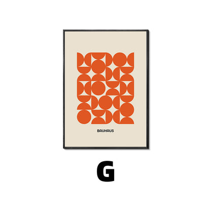Bauhaus Geometric Wall Art Print Homeandso