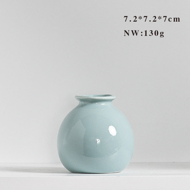Minimalist Ceramic Decorative Vase Homeandso