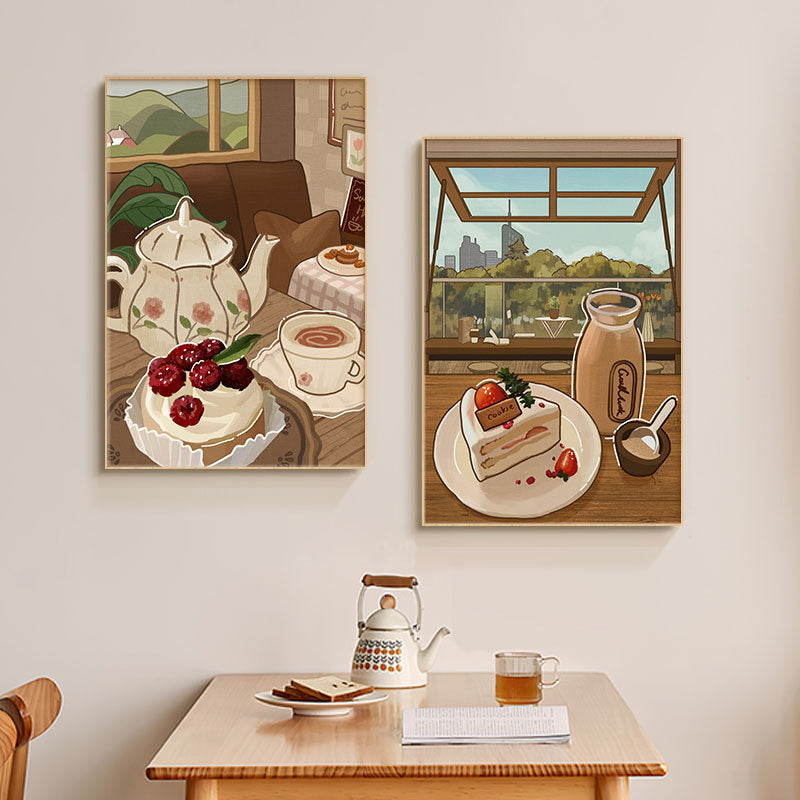 Artistic Kitchen-Themed Wall Art Homeandso