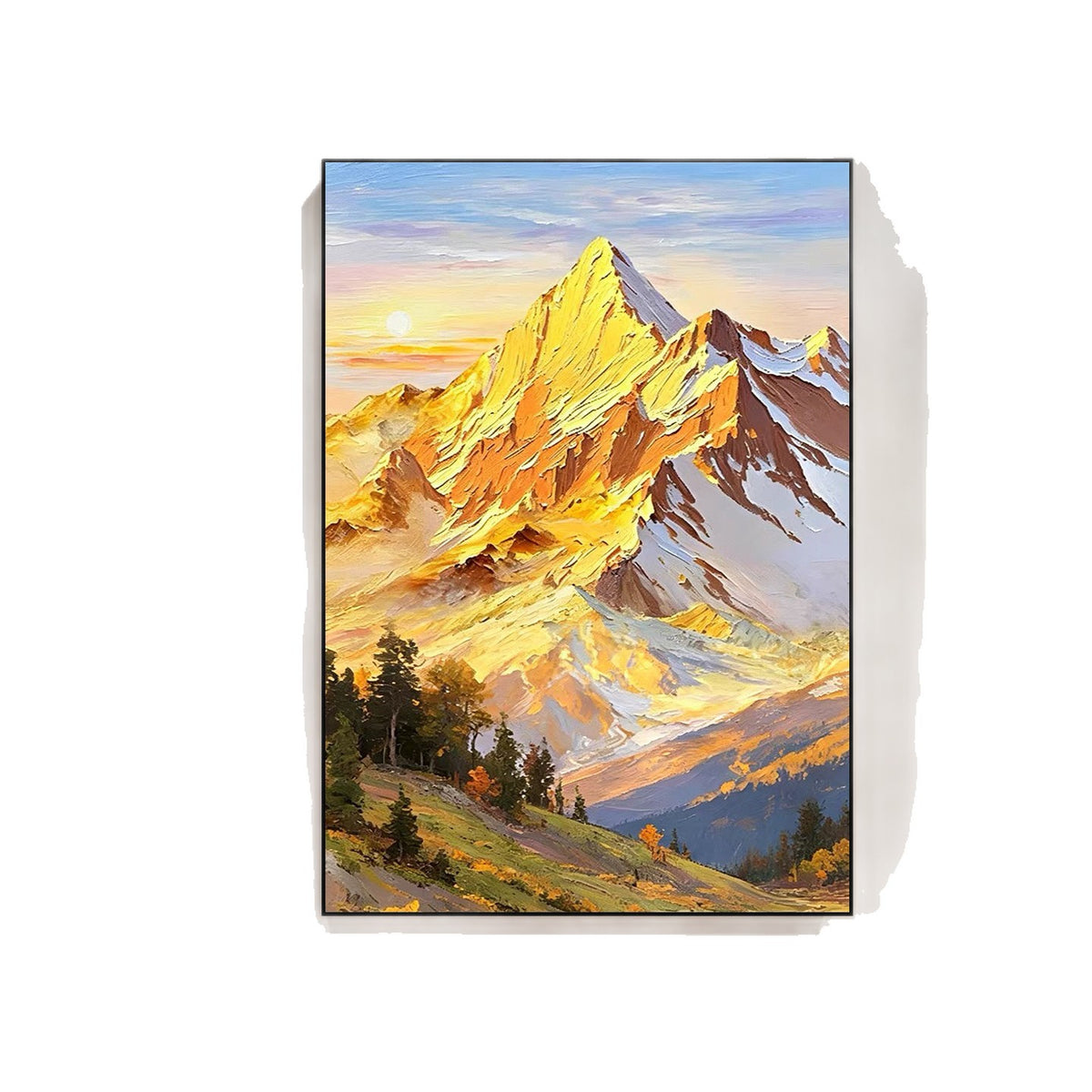 Mountain Landscape Oil Painting Homeandso