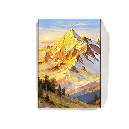Mountain Landscape Oil Painting Homeandso