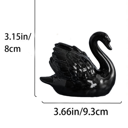 Elegant Swan Figurine Homeandso