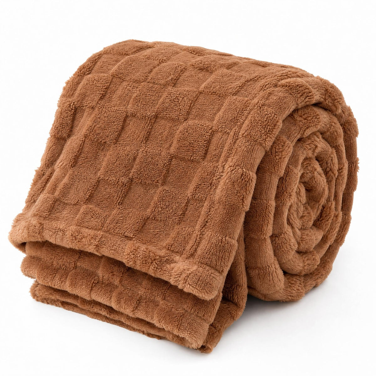 Luxe Textured Plush Throw Dekentje