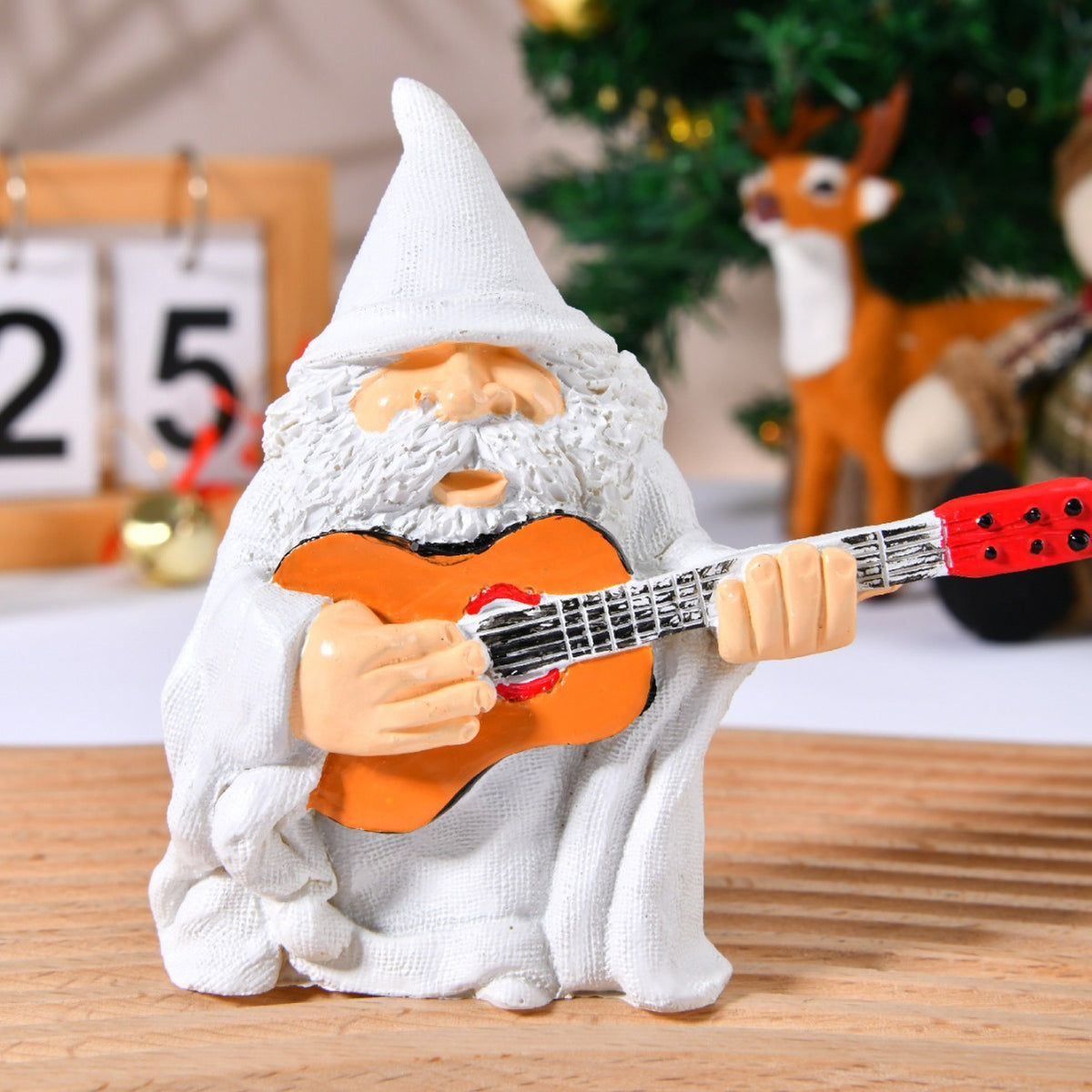 Decorative Musician Gnome Figurine Homeandso