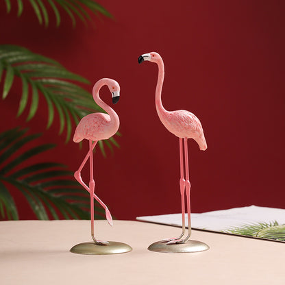Decorative Flamingo Figurine Homeandso