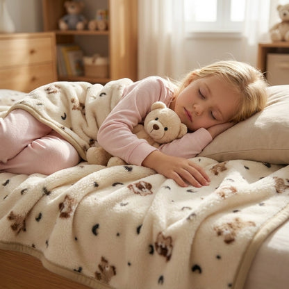 Pluche Fleece Deken