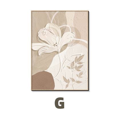 Abstract Contemplative Line Art Framed Wall Decor Homeandso