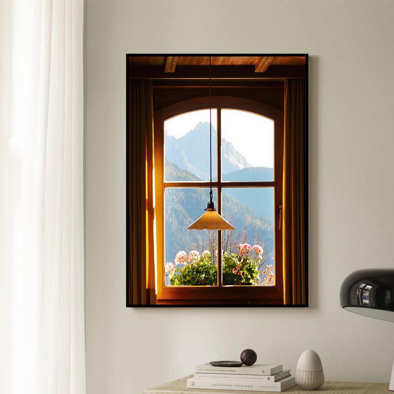 Framed Coastal View Wall Art Homeandso